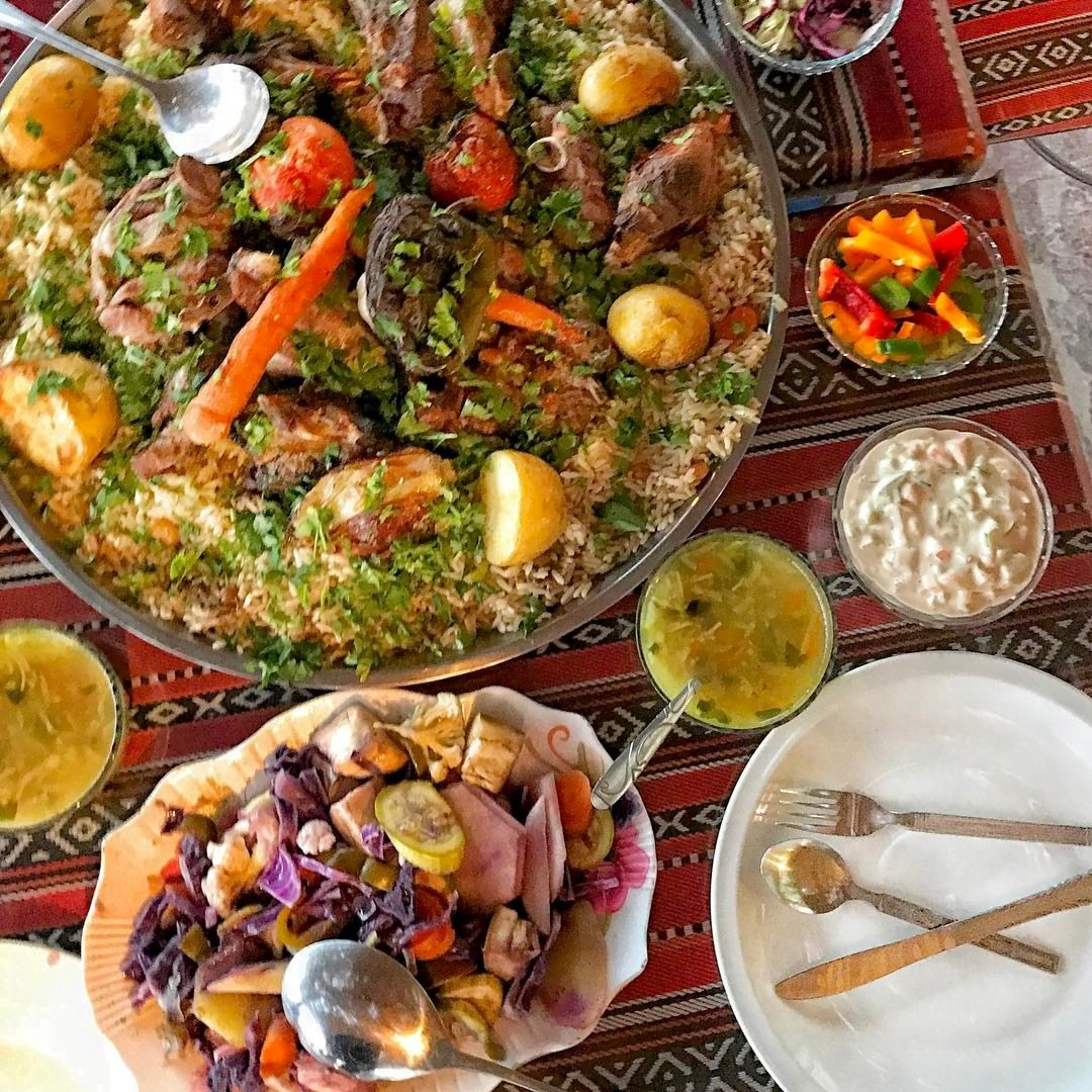 Petra Bedouin kitchen Feast